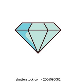 Diamantenikonm-Edelstein, Vektorgrafik
