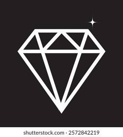Diamond  icons. Set of vector icons. Colorful luxury symbols. Abstract jewelry gemstones isolated. Various forms of Diamond cut. Jewelry logo design. Beautiful colors and variety.