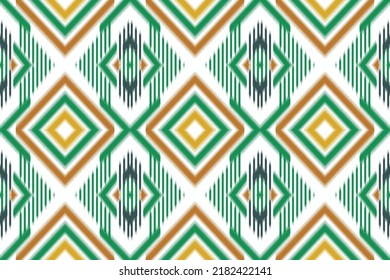 Antecedentes de Diamond Ikat Ogee. Estilo Ikat Aztec. bordado popular. Boho, indio, gitano, escandinavo, mexicano, africano. Ornamento folclórico.