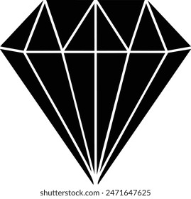 diamond illustration white background eps 10