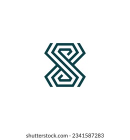 Diamond infinity logo design with modern creative concept