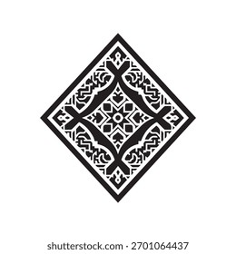 «Diamond Islamic Pattern Ornament For Decoration»