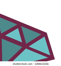 diamond isolated icon