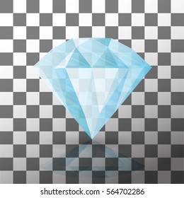 Diamond isolated on white