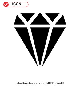 diamond isolated sign symbol vector illustration - high quality black style vector icons