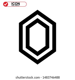 diamond isolated sign symbol vector illustration - high quality black style vector icons
