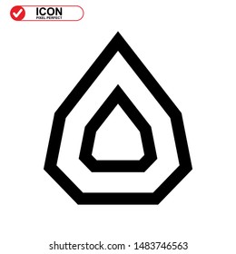 diamond isolated sign symbol vector illustration - high quality black style vector icons
