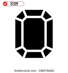 diamond isolated sign symbol vector illustration - high quality black style vector icons
