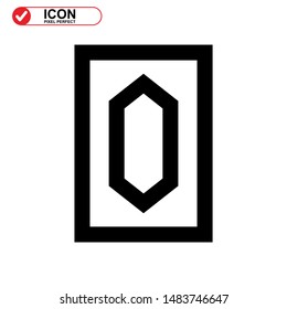 diamond isolated sign symbol vector illustration - high quality black style vector icons
