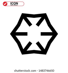 diamond isolated sign symbol vector illustration - high quality black style vector icons
