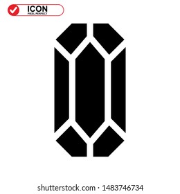 diamond isolated sign symbol vector illustration - high quality black style vector icons
