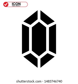 diamond isolated sign symbol vector illustration - high quality black style vector icons
