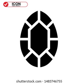 diamond isolated sign symbol vector illustration - high quality black style vector icons
