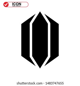 diamond isolated sign symbol vector illustration - high quality black style vector icons
