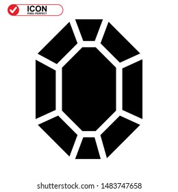 diamond isolated sign symbol vector illustration - high quality black style vector icons
