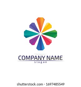 Diamond and Jewel design vector Logo Template symbol