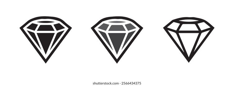Diamond and Jewel design vector Logo Template symbol