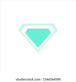 Diamond Jewellery Logo Design Vector and Illustration Template. diamond icon.