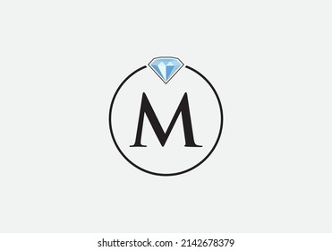 Diamond Jewellery Logo Design Vector Letter Stock Vector (Royalty Free ...