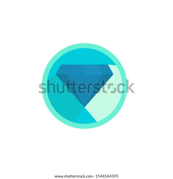 Diamond Jewellery Logo Design Vector Illustration Stock Image