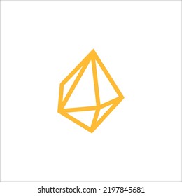 signo vectorial del diseño del logotipo de joyería de diamantes