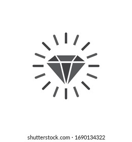 Diamond  jewelry Logo Template vector icon illustration design