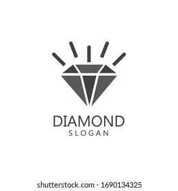 Diamond Jewelry Logo Template Vector Icon Stock Vector (Royalty Free ...