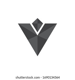 Diamond  jewelry Logo Template vector icon illustration design
