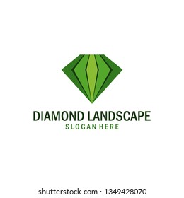 diamond landscape logo