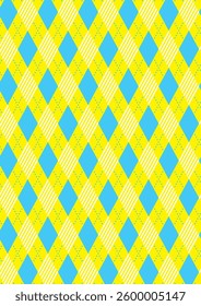 Diamond lattice pattern background illustration