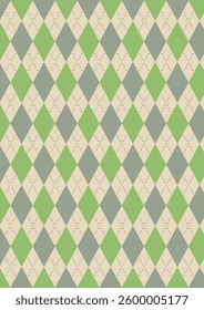 Diamond lattice pattern background illustration