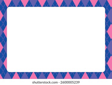 Diamond lattice pattern background illustration