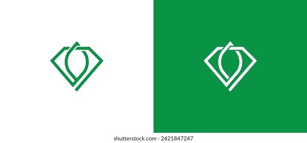 Símbolo de signo de icono de logotipo de hoja de diamante Diseño de elemento. Joyería, Gema, Joyería, Logotipo de la Naturaleza. Plantilla de logotipo de ilustración de vector
