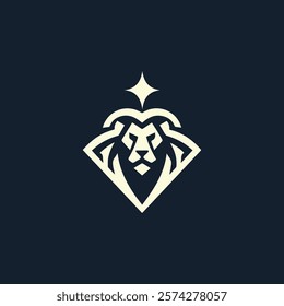 Diamond Lion Logo for sale.