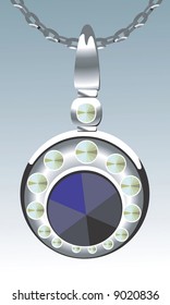 diamond locket necklace	