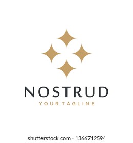 Diamond logo design concept. Universal diamond design.