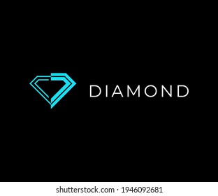 Diamond logo design icon vector template
