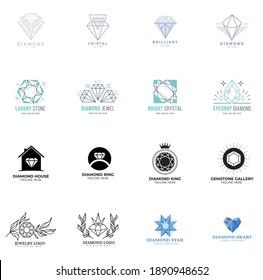 Inspiration für das Design des Diamantlogos
