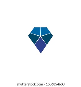 Diamond logo design inspiration vector template