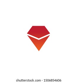 Diamond logo design inspiration vector template