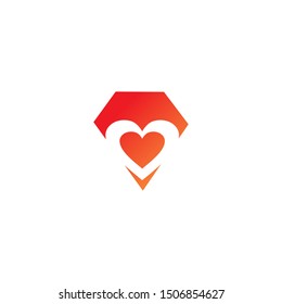 Diamond logo design inspiration vector template
