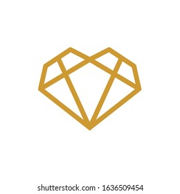 diamond logo design modern template