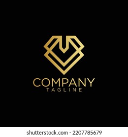 diamond logo design and premium vector templates