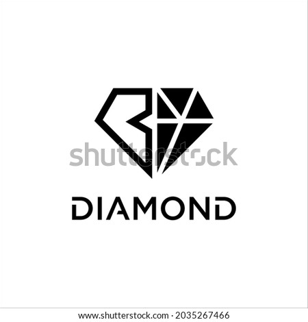 Diamond logo design templates vector