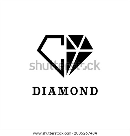 Diamond logo design templates vector