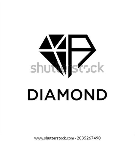 Diamond logo design templates vector