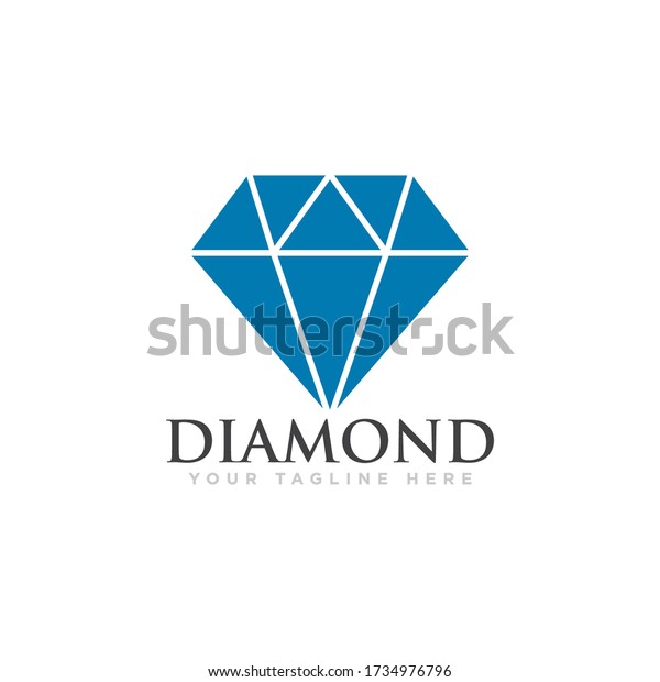 Diamond Logo Design\
Vector Illustration
