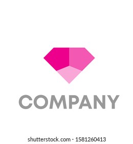 diamond logo icon design template sign