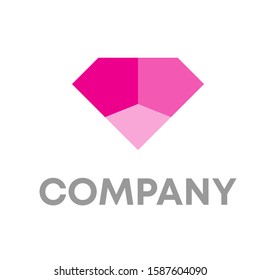 diamond logo icon design template sign