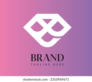 Elementos de plantilla de diseño de iconos de logotipo de diamantes. Usable para marca y logotipos de negocios.
